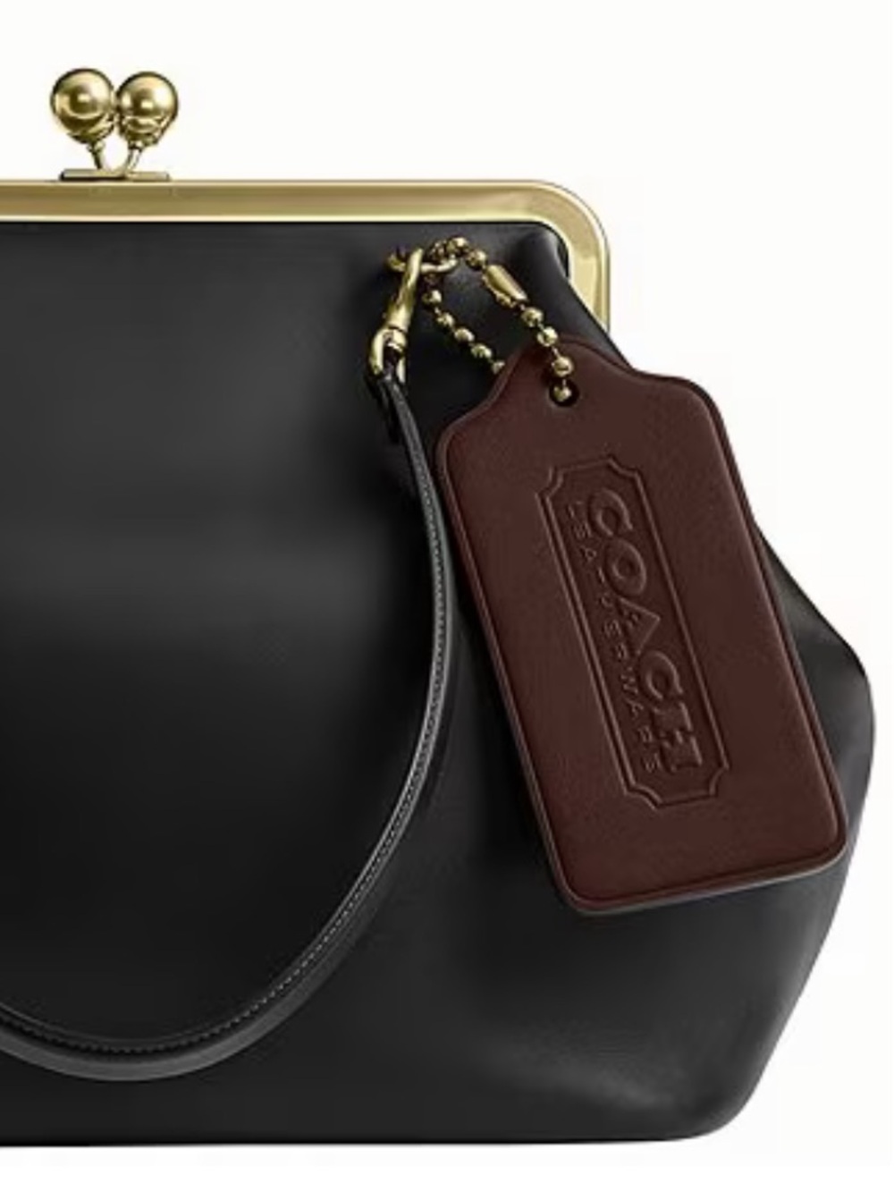Coach XL Hangtag Bag Charm
